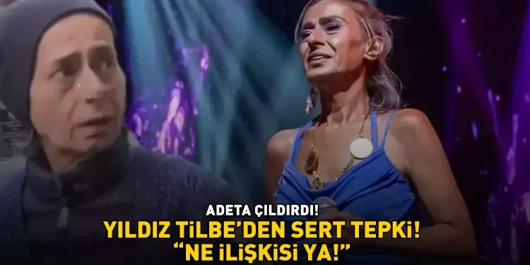 Yıldız Tilbe’yi sinirlendiren soru! Adeta çıldırdı: ‘NE İLİŞKİSİ YA!’